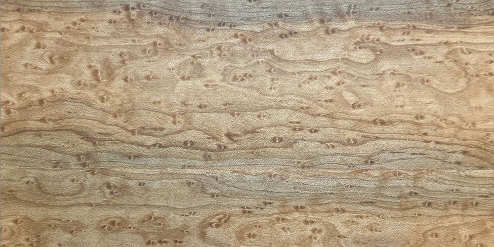Birdseye Maple grain with distinctive eye-shaped figure