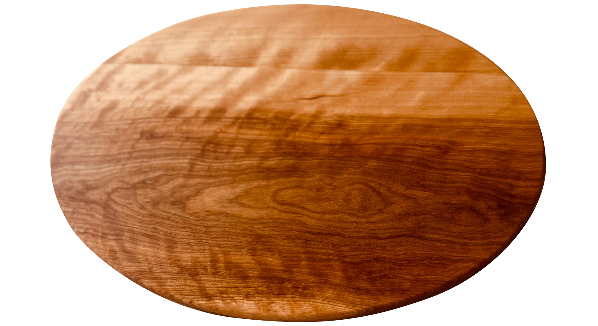 Handcrafted White Oak Wind serving board