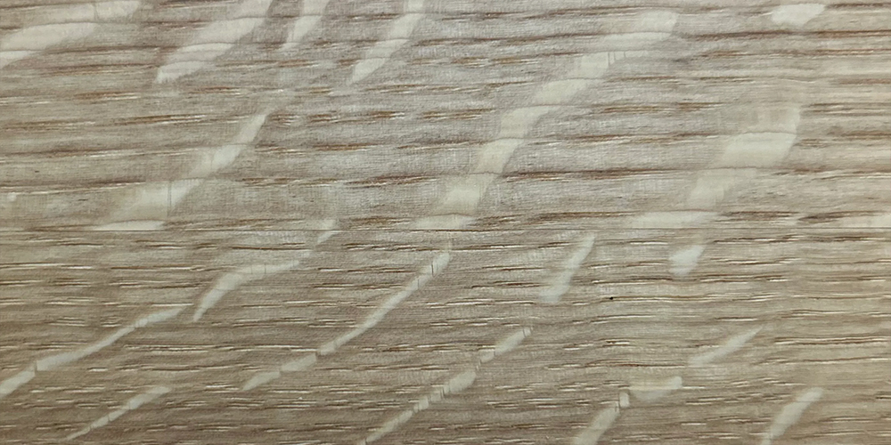 Quarter-sawn White Oak grain